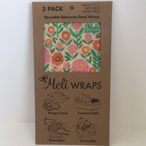 Meli Wraps Reusable Beeswax Food Wraps